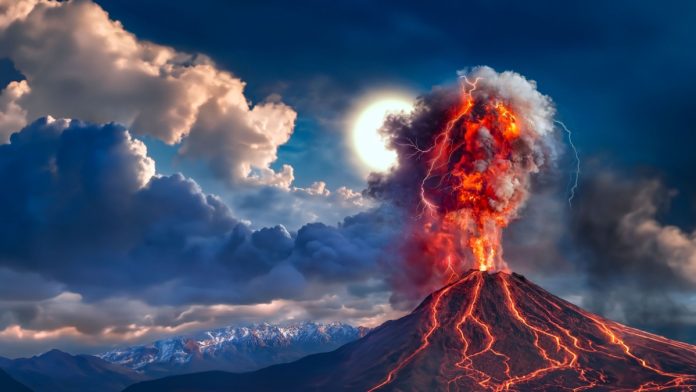 PlayAIO-Data-February-Online-Casino-Visibility A volcano erupting as PlayAIO data shows IGT's Cash Eruption maintains its top spot in visibility.