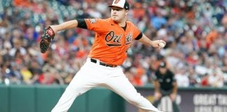 A Baltimore Orioles player as the team lands a deal with PureWager Group.