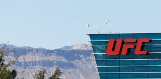 UFC logo as the organization secures a partnership with British operator bet365.