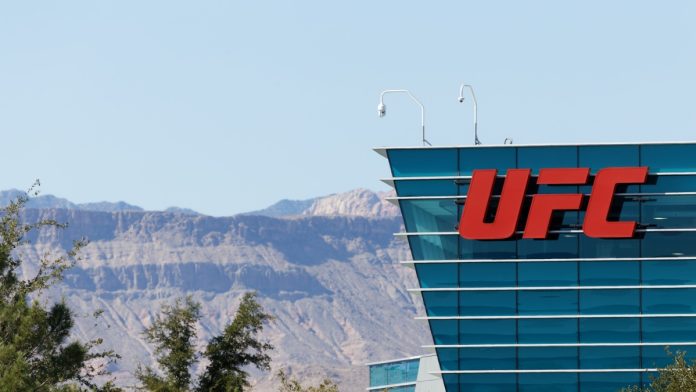 UFC logo as the organization secures a partnership with British operator bet365.