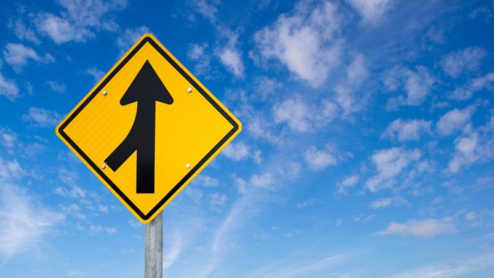 A merger sign as Unabated and Gambly combine businesses.