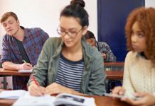 Vermont latest state looking to copy Illinois’ per-wager tax A student copying another student's work during a test