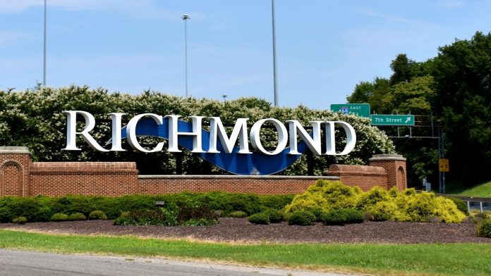 Virginia-passes-credit-card-ban-as-lawmaker-seek-online-casino-compromise A sign welcoming people to Richmond, Virginia