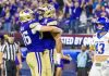 Gov. Ferguson signs Washington bill to permit betting on in-state colleges Washington football players as the state approves a bill to allow wagering on in-state colleges.