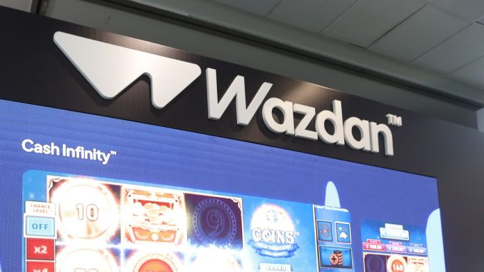A Wazdan booth at an SBC event