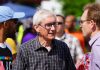 Wisconsin Gov. Tony Evers, who will consider a bill to authorize online sports betting.