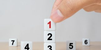 A person ranking cubes as bet365 provides online casino game rankings.