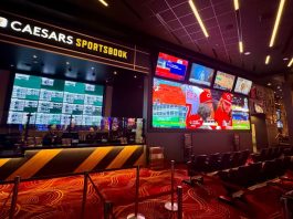 The new Caesars Sportsbook at Northfield Park