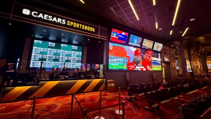 Caesars-expands-Ohio-presence-with-Northfield-Park-retail-sportsbook The new Caesars Sportsbook at Northfield Park