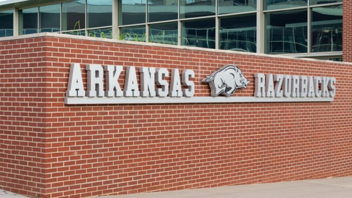Catalist-Sports-License-Arkansas-Nebraska University of Arkansas sign as Catalist Sports enters the state, along with Nebraska.