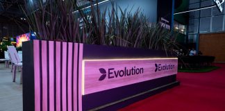 Evolution logo as the company wants to sue Playtech.