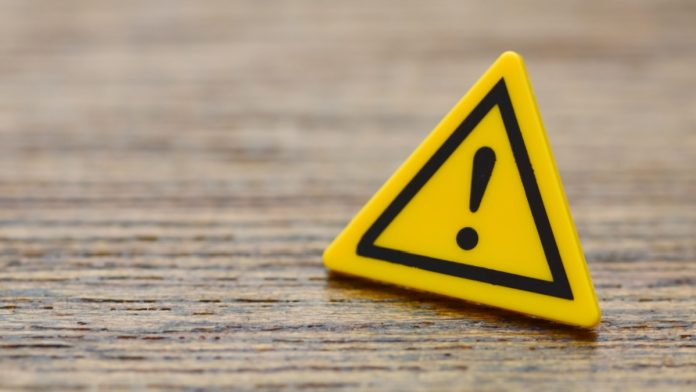 Alert sign as the IBIA shares details of suspicious betting alerts.