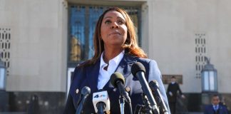 New York Attorney General Letitia James, who is suing Coinbase and Gemini.