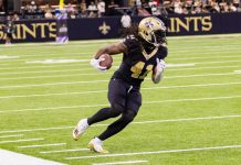 New Orleans Saints football player after the state will no longer consider a ban on prop betting markets.