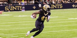 New Orleans Saints football player after the state will no longer consider a ban on prop betting markets.