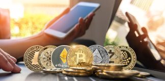 Various crypto currency coins