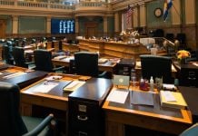 The Colorado House as the chamber expects to consider a sports betting protections bill.