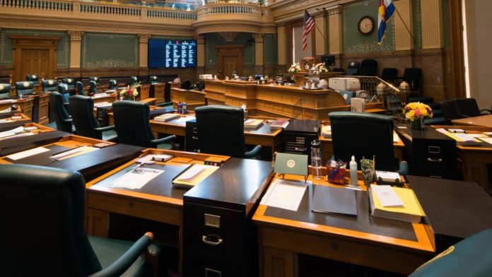 Colorado-House-2 The Colorado House as the chamber expects to consider a sports betting protections bill.