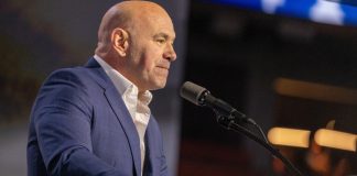 UFC President Dana White, who wrote a letter to President Donald Trump.