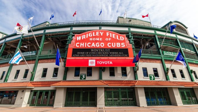 DraftKings-Close-Retail-Sportsbook-Wrigley-Field Wrigley Field as DraftKings closes its retail sportsbook at the ballpark.