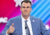 Oklahoma Gov. Kevin Stitt, who will decide on a sweepstakes ban bill.