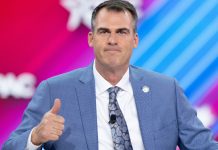 Oklahoma Gov. Kevin Stitt, who will decide on a sweepstakes ban bill.