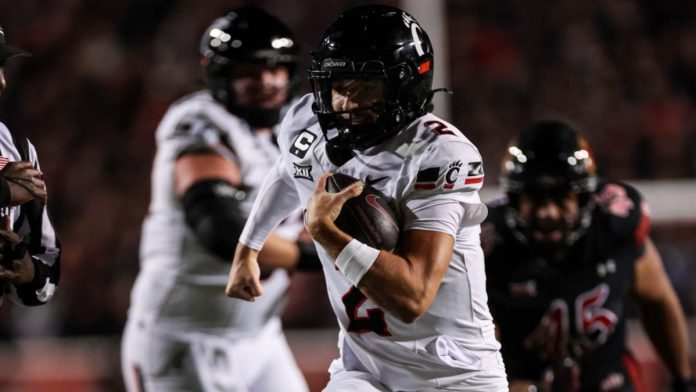 Quarterback Brendan Sorsby, who is under investigation by the Ohio Casino Control Commission.