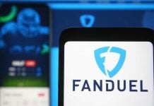 FanDuel logo as the company completes layoffs.