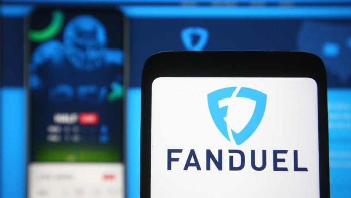 FanDuel logo as the company completes layoffs.
