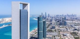 Fanatics first gaming foray outside US comes through UAE Lottery, iGaming site A high-angle shot of Abu Dhabi