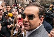 George Santos, who allegedly made illicit trades using Kalshi.