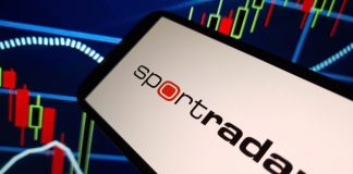 Sportradar enters prediction market space, gives Kalshi official league data Sportradar logo as the company partners with Kalshi.