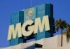 An MGM sign