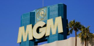 MGM Resorts valued at $18bn by takeover offer from Barry Diller’s People An MGM sign