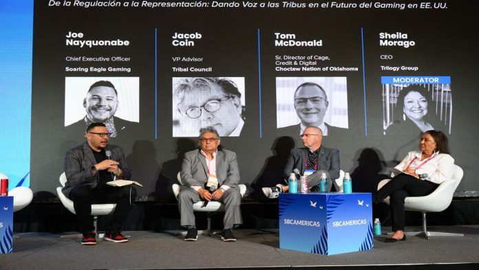SBC Summit Americas panel on tribal gaming.