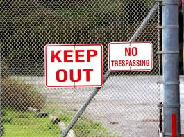Nevada Gaming Control Board wants Kalshi held in contempt over geofencing A 'Keep Out' sign on a fence