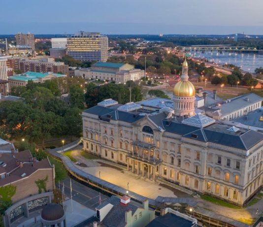 New Jersey Democrats advance scaled-back bill to tax prediction markets The New Jersey State House in Trenton