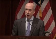 Gary Gensler, who spoke with IGA leadership about event contracts.