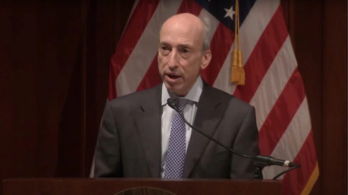 Gary Gensler, who spoke with IGA leadership about event contracts.