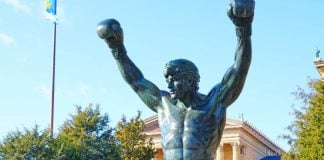DraftKings attempts to block subpoena by taking Philadelphia to court Rocky Statue in Philadelphia as the city is being sued by DraftKings.