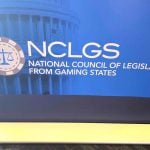 A sign for the NCLGS Summer Meeting 2026
