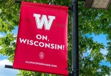 University of Wisconsin banner