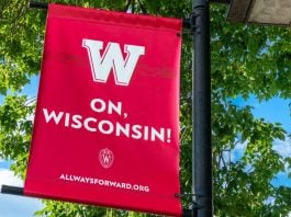 University of Wisconsin banner