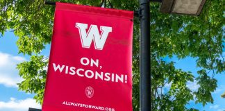 University of Wisconsin banner