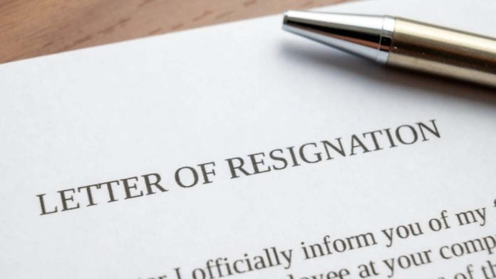 A resignation letter as VGW CEO Escalante steps down.