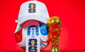 FIFA World Cup trophy as sportsbooks provide betting data.