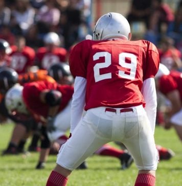 Bill Pascrell III: What does the future of US betting integrity actually look like? american football game with out of focus players in the background