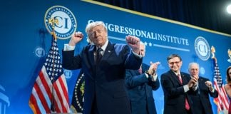 Senators urge sports, casino prediction markets ban in CLARITY Act bill U.S. President Donald Trump dances on stage