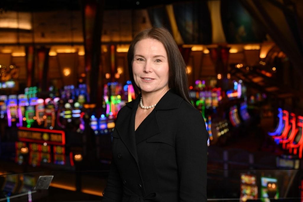 Mohegan Sun promotes Kristi Hanney.