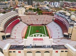 Memorial Stadium in Nebraska